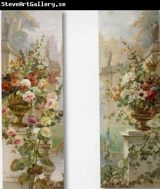 unknow artist Floral, beautiful classical still life of flowers.099